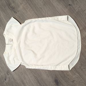 J Crew cap sleeved linen top